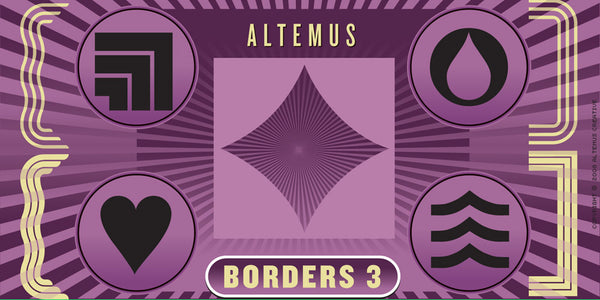 BORDERS & RULES COMBO SET: 11 Fonts + 1,100 Vector Designs
