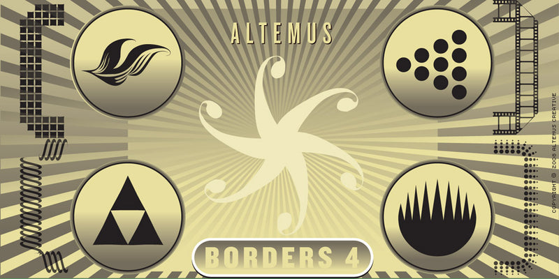 BORDERS & RULES VECTORS SET: 1,100 Designs