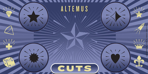 CUTS FONT SET: 13 Fonts