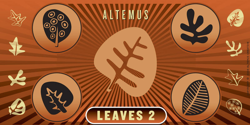 ORGANICS FONT SET: 7 Fonts